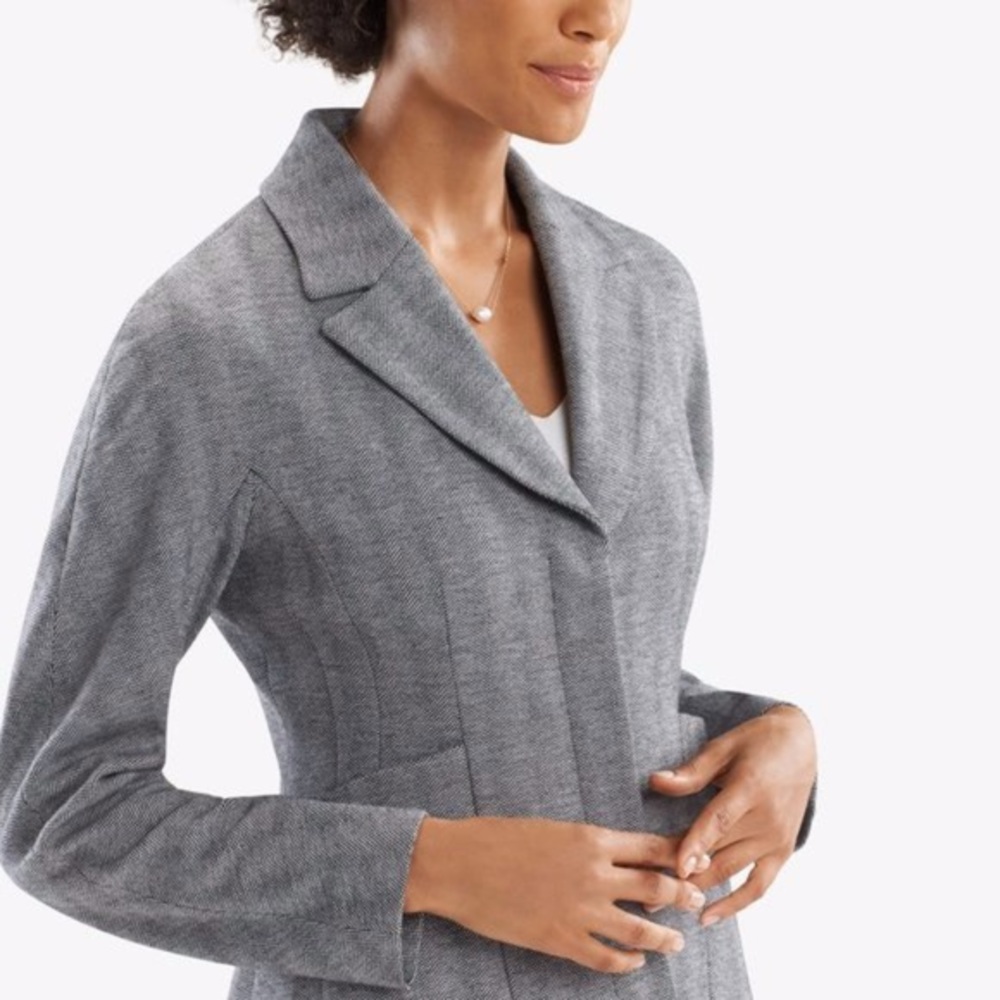 MM. Lafleur the Wakefield herringbone blazer